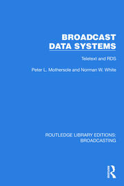 Broadcast Data Systems: Teletext and RDS book cover