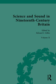 Science and Sound in Nineteenth-Century Britain: Philosophies and Epistemologies of Sound book cover