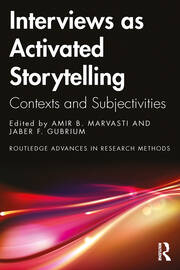 Interviews as Activated Storytelling: Contexts and Subjectivities book cover