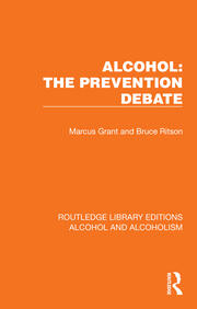 Alcohol: The Prevention Debate book cover