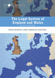 The Legal System of England and Wales book cover