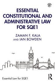 Essential Constitutional and Administrative Law for SQE1 book cover