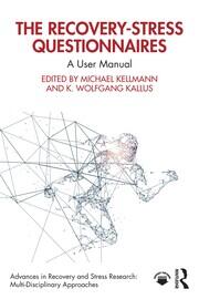 The Recovery-Stress Questionnaires: A User Manual book cover