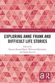 Exploring Anne Frank and Difficult Life Stories book cover