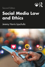 Social Media Law and Ethics book cover