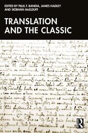 Translation and the Classic book cover