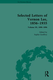 Selected Letters of Vernon Lee, 1856–1935: 1890-1896 book cover