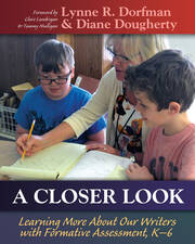 A Closer Look: Learning More About Our Writers with Formative Assessment book cover