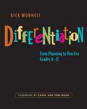 Differentiation: From Planning to Practice, Grades 6-12 book cover