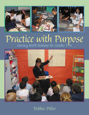 Practice with Purpose: Literacy Work Stations for Grades 3-6 book cover