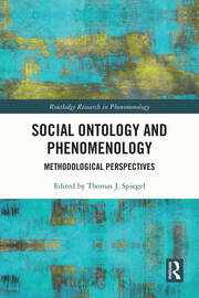 Social Ontology and Phenomenology: Methodological Perspectives book cover