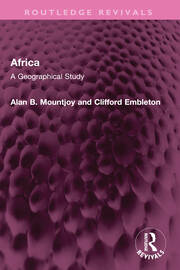 Africa: A Geographical Study book cover