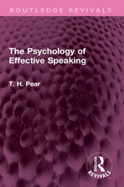 The Psychology of Effective Speaking book cover