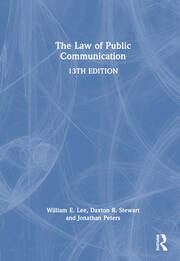 The Law of Public Communication book cover