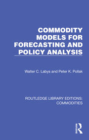 Commodity Models for Forecasting and Policy Analysis book cover