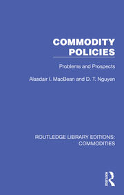 Commodity Policies: Problems and Prospects book cover