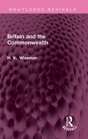 Britain and the Commonwealth book cover