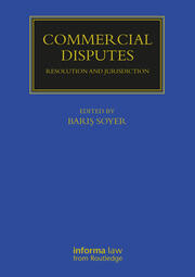 Commercial Disputes: Resolution and Jurisdiction book cover