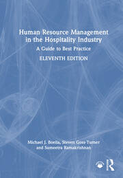 Human Resource Management in the Hospitality Industry: A Guide to Best Practice book cover