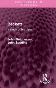 Beckett: A Study of his Plays book cover