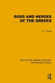 Gods and Heroes of the Greeks book cover