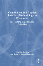 Quantitative and Applied Research Methodology in Economics: Researching, Reporting and Publishing book cover