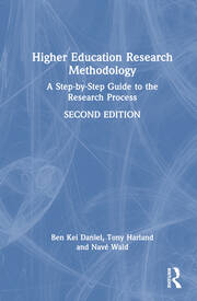 Higher Education Research Methodology: A Step-by-Step Guide to the Research Process book cover