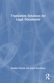 Translation Solutions for Legal Documents book cover