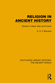 Religion in Ancient History: Studies in Ideas, Men and Events book cover