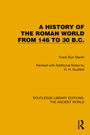 A History of the Roman World from 146 to 30 B.C. book cover