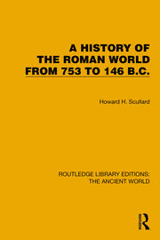 A History of the Roman World from 753 to 146 B.C. book cover