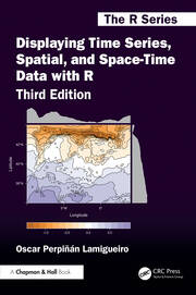 Displaying Time Series, Spatial, and Space-Time Data with R book cover