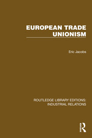 European Trade Unionism book cover