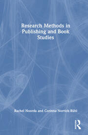 Research Methods in Publishing and Book Studies book cover