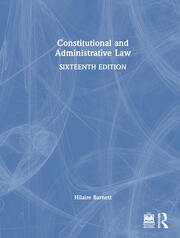 Constitutional and Administrative Law book cover