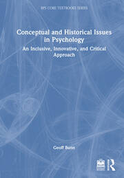 Conceptual and Historical Issues in Psychology: An Inclusive, Innovative, and Critical Approach book cover