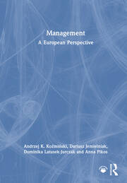 Management: A European Perspective book cover