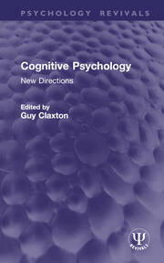 Cognitive Psychology: New Directions book cover