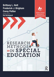 Research Methods in Special Education book cover