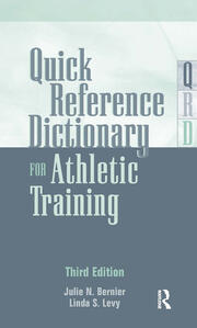 Quick Reference Dictionary for Athletic Training book cover