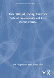 Essentials of Pricing Analytics: Tools and Implementation with Excel book cover