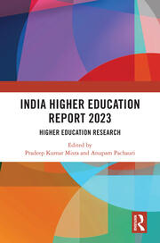 India Higher Education Report 2023: Higher Education Research book cover