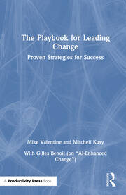 The Playbook for Leading Change: Proven Strategies for Success book cover