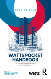 Watts Pocket Handbook: The Essential Guide to Property and Construction book cover