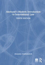 Akehurst's Modern Introduction to International Law book cover