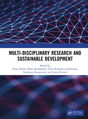 Multi-Disciplinary Research and Sustainable Development book cover