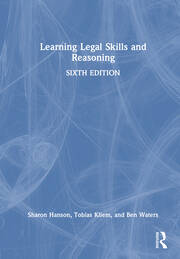Learning Legal Skills and Reasoning book cover
