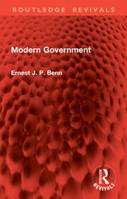 Modern Government book cover