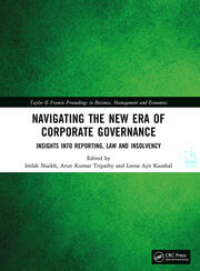 Navigating the New Era of Corporate Governance: Insights into Reporting, Law and Insolvency book cover
