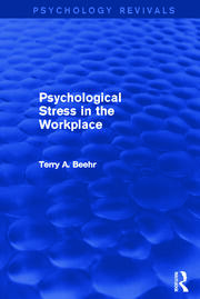 Psychological Stress in the Workplace book cover